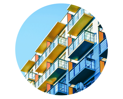 Apartment-block