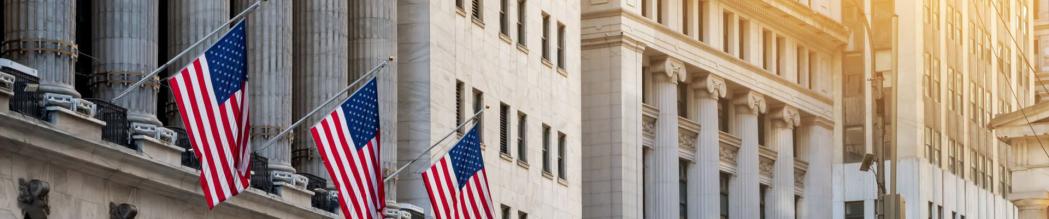 US flags