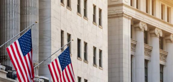 US flags